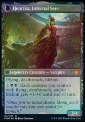 Henrika Domnathi // Henrika, Infernal Seer [Innistrad: Crimson Vow Prerelease Promos] | Good Games Cannington