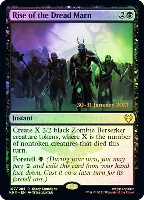 Rise of the Dread Marn [Kaldheim Prerelease Promos] | Good Games Cannington