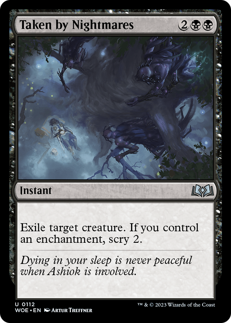 Taken by Nightmares [Wilds of Eldraine] | Good Games Cannington