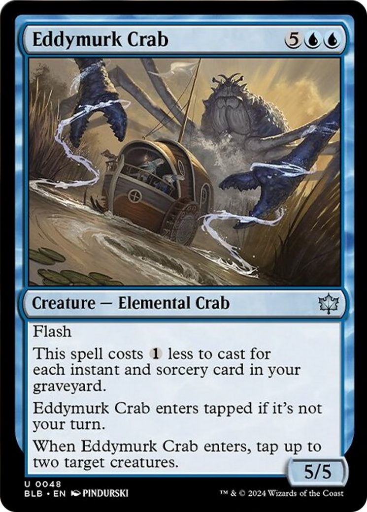 Eddymurk Crab [Bloomburrow] | Good Games Cannington