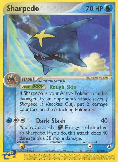 Sharpedo (22/109) [EX: Ruby & Sapphire] | Good Games Cannington