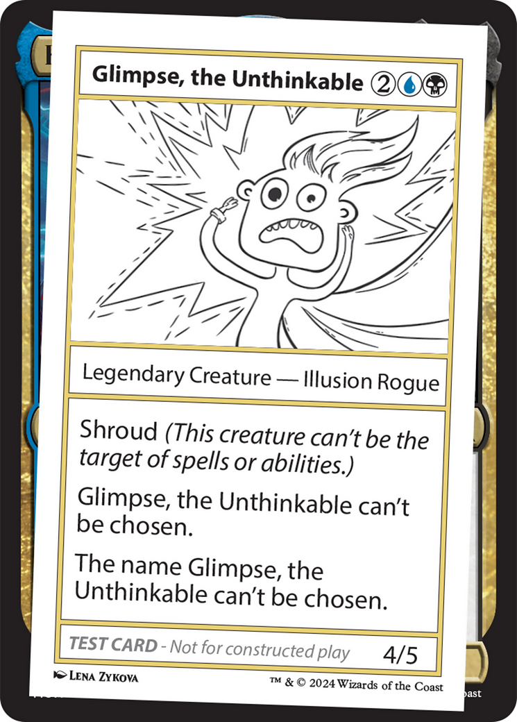 Glimpse, the Unthinkable [Mystery Booster 2 Playtest Cards] | Good Games Cannington
