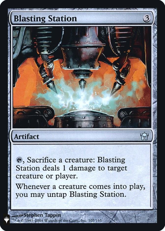 Blasting Station 5DN-107/5075 (The List Reprints)  - Foil | Good Games Cannington