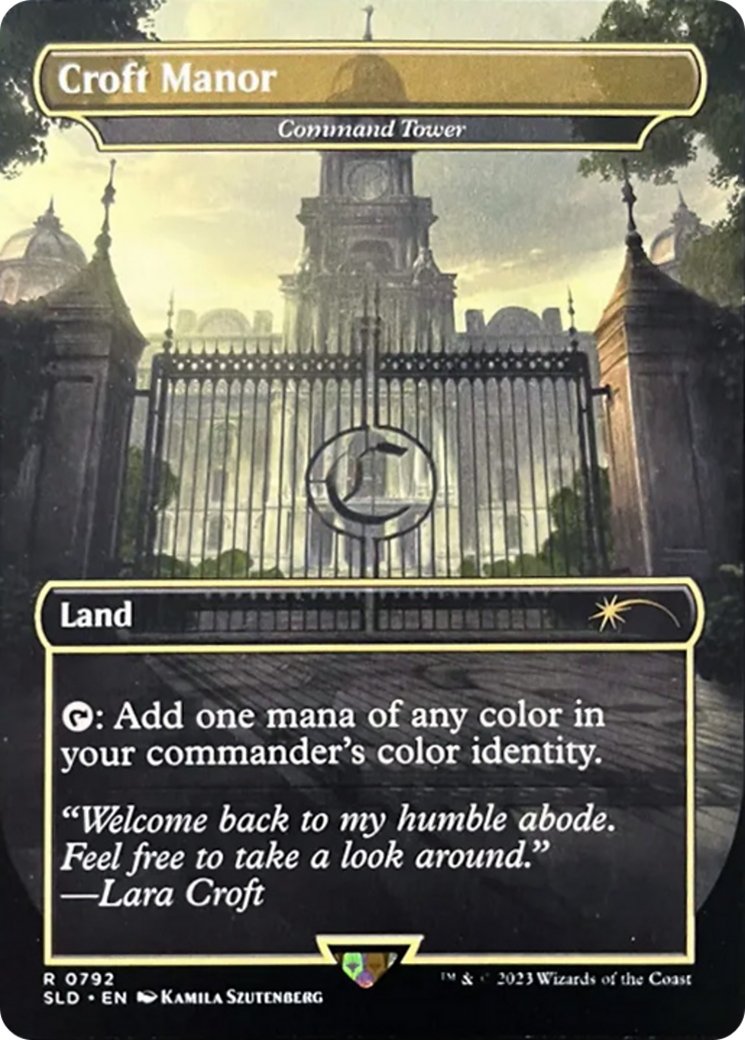 Croft Manor - Command Tower [Secret Lair Drop Series] | Good Games Cannington