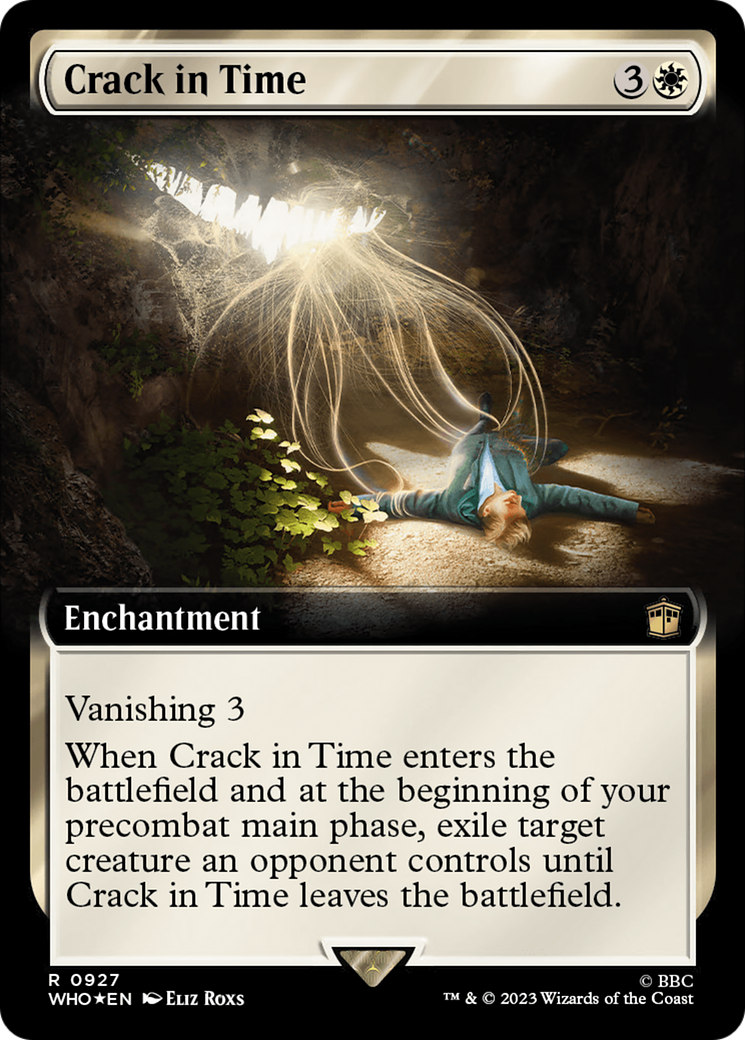 Crack in Time (Extended Art) (Surge Foil) [Doctor Who] | Good Games Cannington
