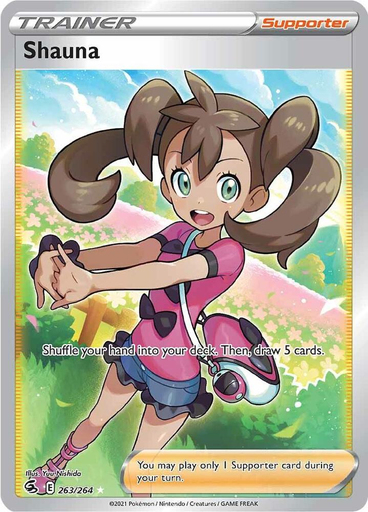 Shauna Full Art 263/264 (SWSH08: Fusion Strike)  - Holofoil | Good Games Cannington