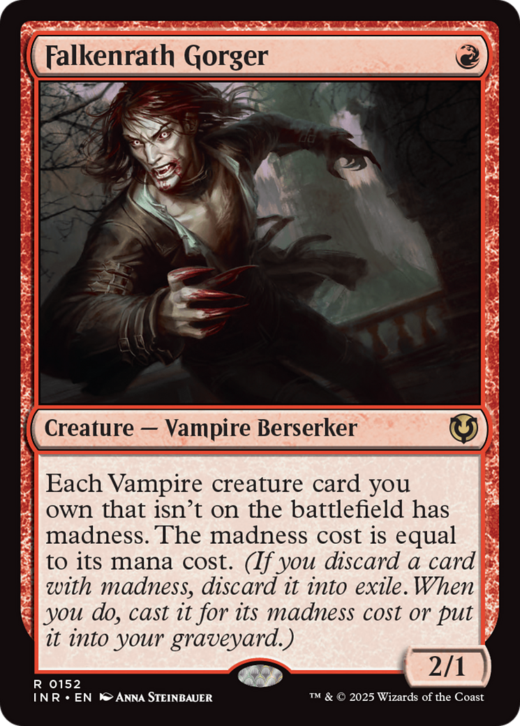 Falkenrath Gorger [Innistrad Remastered] | Good Games Cannington
