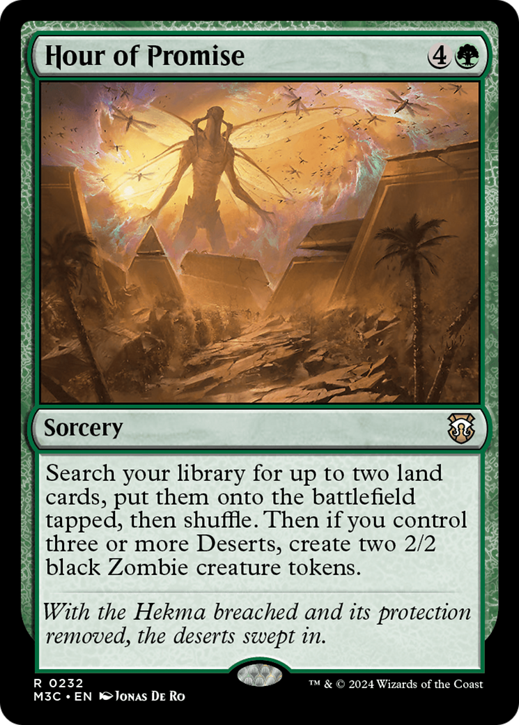 Hour of Promise (Ripple Foil) [Modern Horizons 3 Commander] | Good Games Cannington