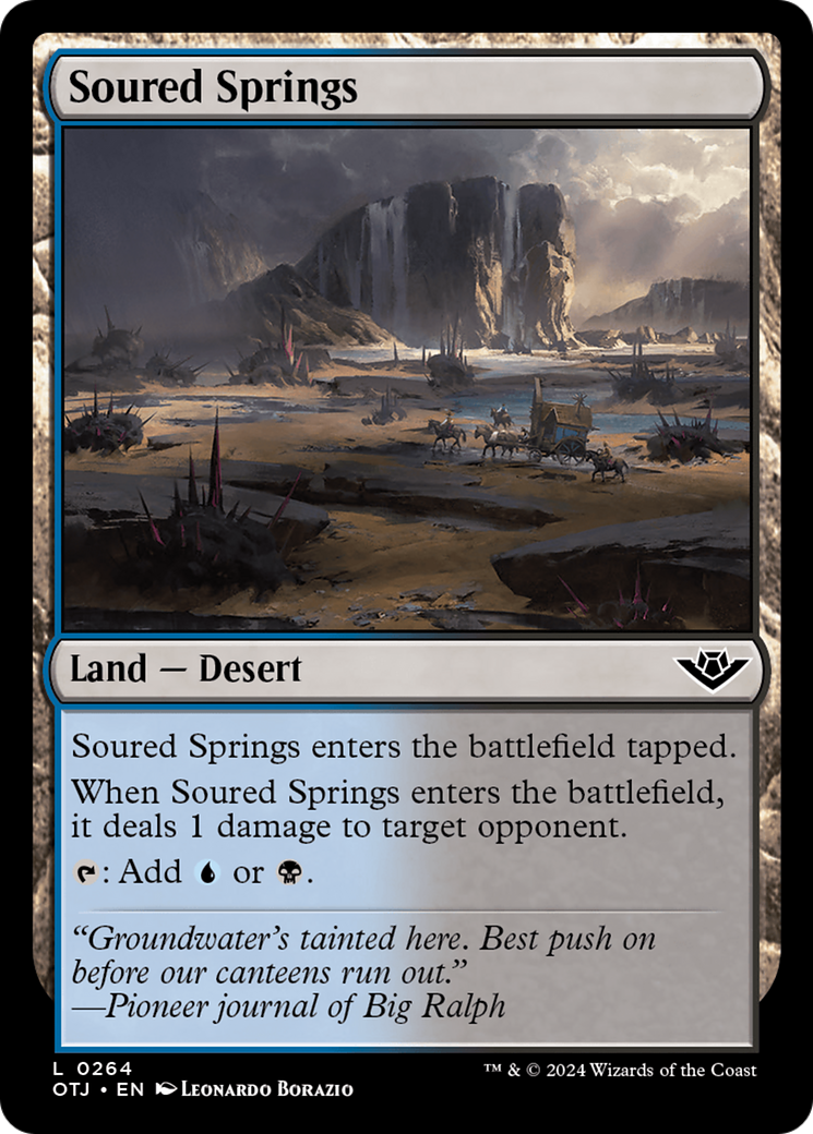 Soured Springs [Outlaws of Thunder Junction] | Good Games Cannington