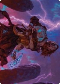 Toralf, God of Fury Art Card [Kaldheim Art Series] | Good Games Cannington