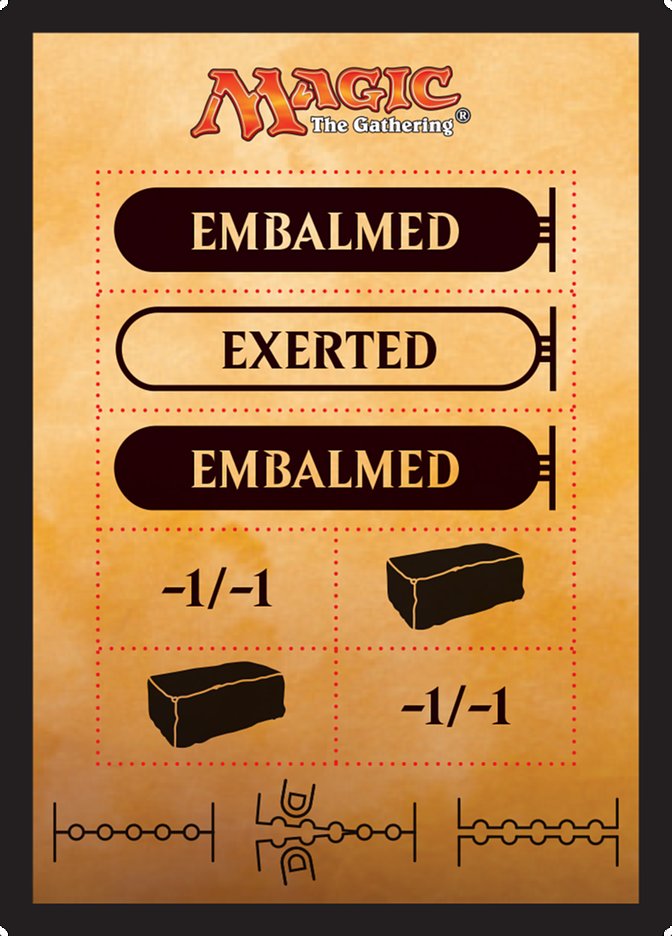 Punchcard [Amonkhet Tokens] | Good Games Cannington