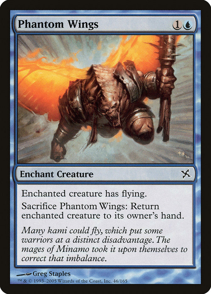Phantom Wings 46/165 (Betrayers of Kamigawa)  | Good Games Cannington