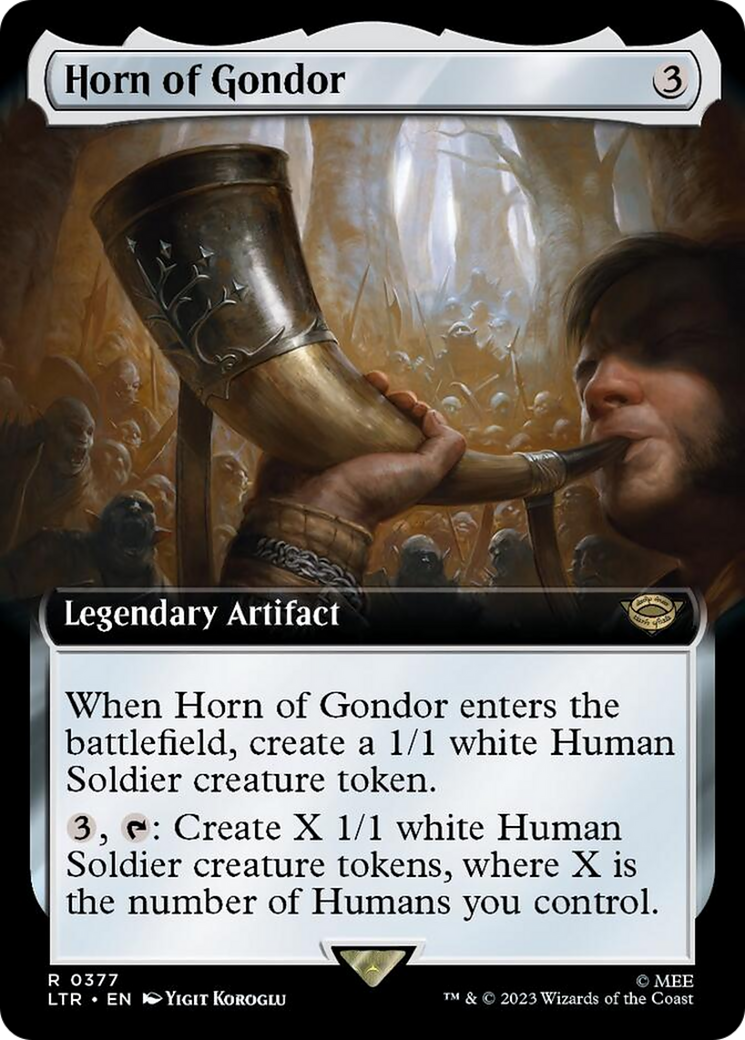 Horn of Gondor (Extended Art) [The Lord of the Rings: Tales of Middle-Earth] | Good Games Cannington