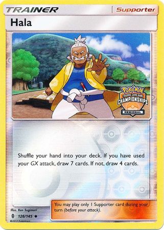 Hala (126/145) (Regional Championship Promo) [Sun & Moon: Guardians Rising] | Good Games Cannington