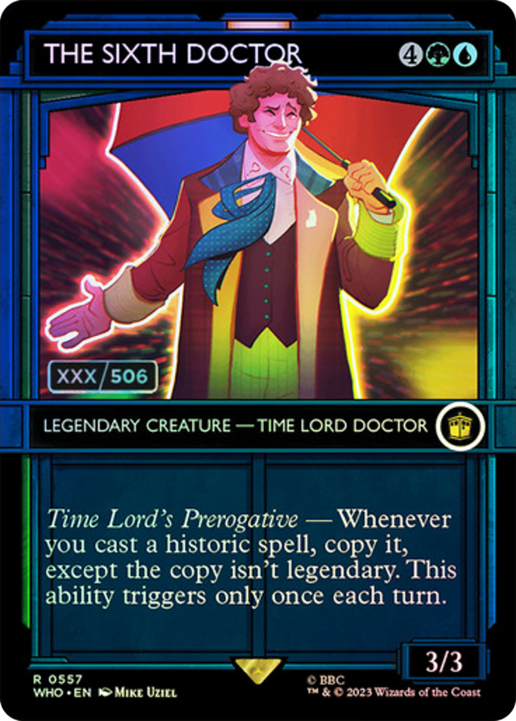 The Sixth Doctor (Serial Numbered) [Doctor Who] | Good Games Cannington