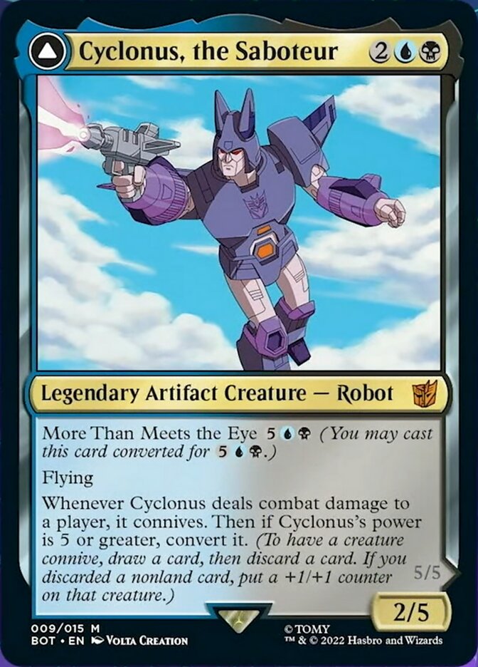 Cyclonus, the Saboteur // Cyclonus, Cybertronian Fighter [Transformers] | Good Games Cannington