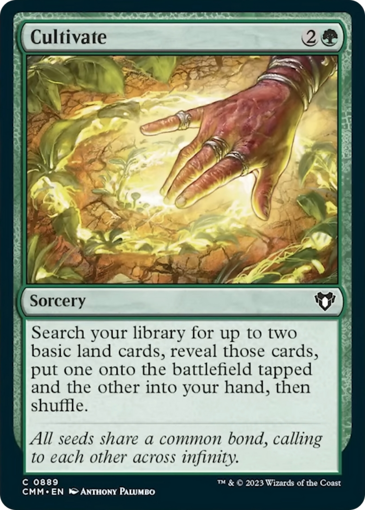 Cultivate [Commander Masters] | Good Games Cannington