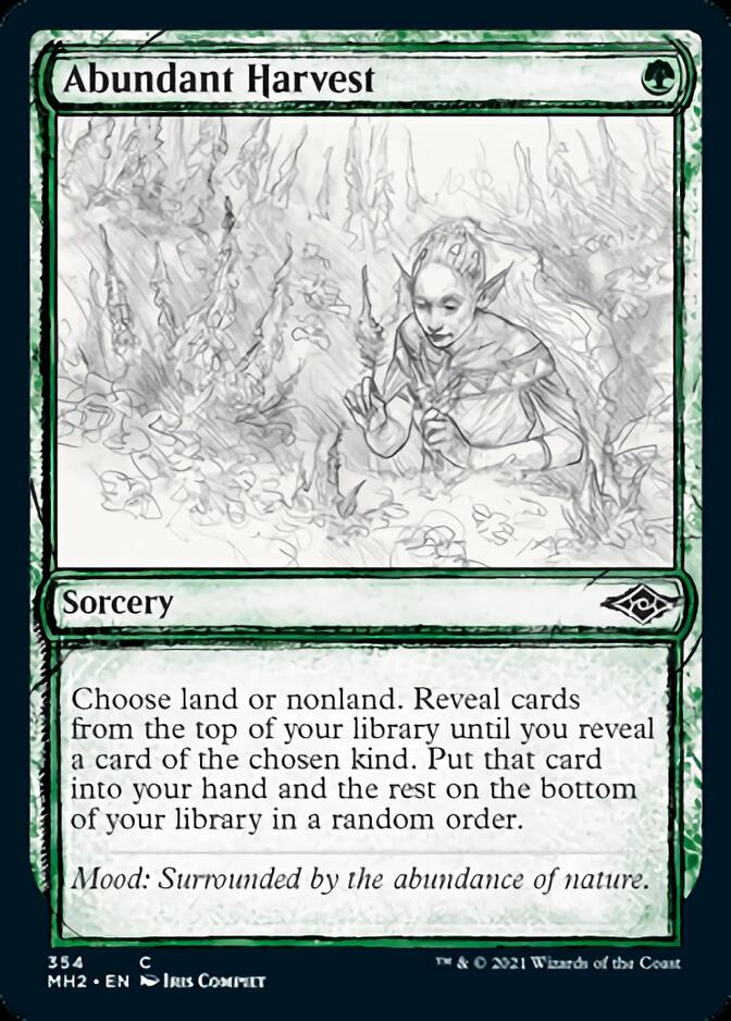 Abundant Harvest (Sketch) [Modern Horizons 2] | Good Games Cannington