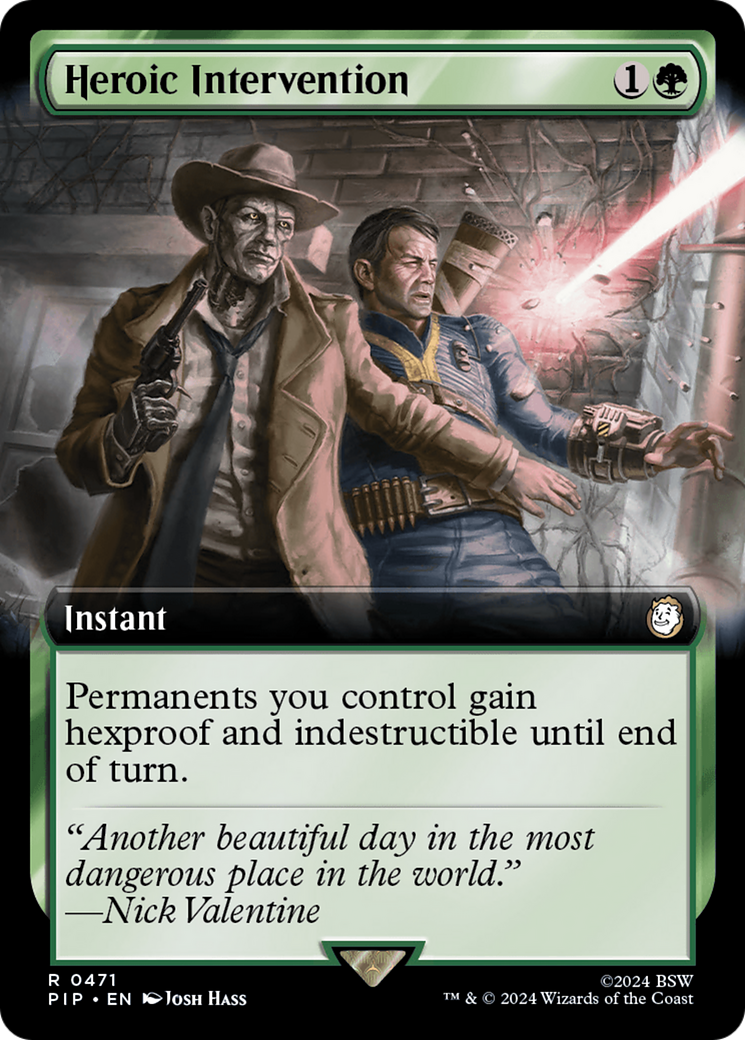 Heroic Intervention (Extended Art) [Fallout] | Good Games Cannington