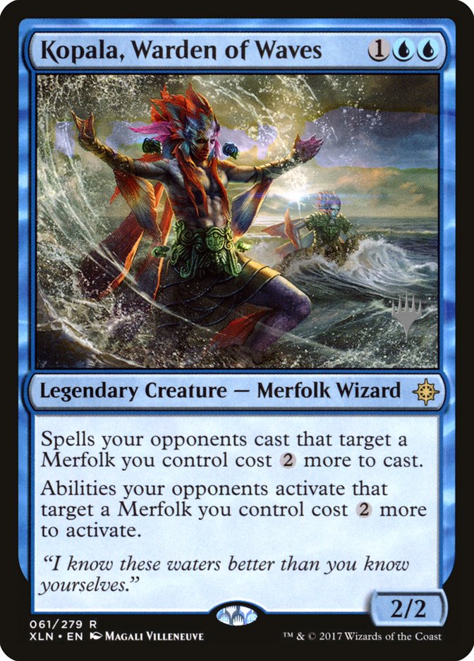 Kopala, Warden of Waves (Promo Pack) [Ixalan Promos] | Good Games Cannington