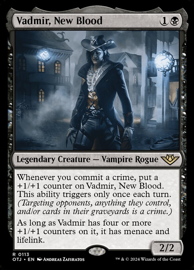 Vadmir, New Blood 113 (Outlaws of Thunder Junction)  | Good Games Cannington