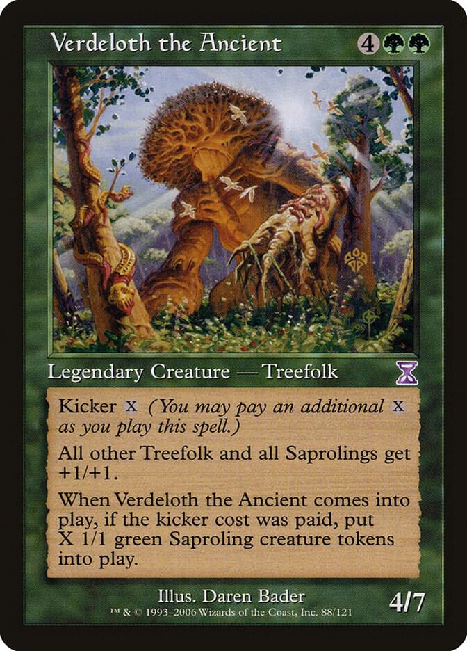 Verdeloth the Ancient 88 (Timeshifted)  - Foil | Good Games Cannington