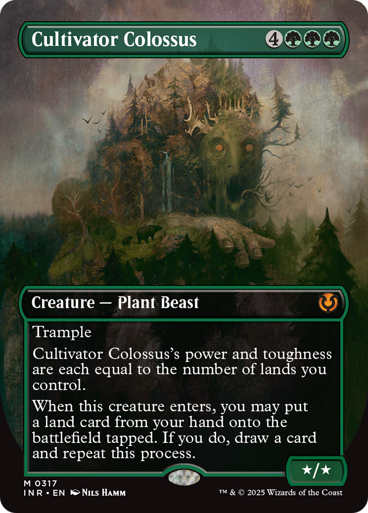 Cultivator Colossus (Borderless) [Innistrad Remastered] | Good Games Cannington