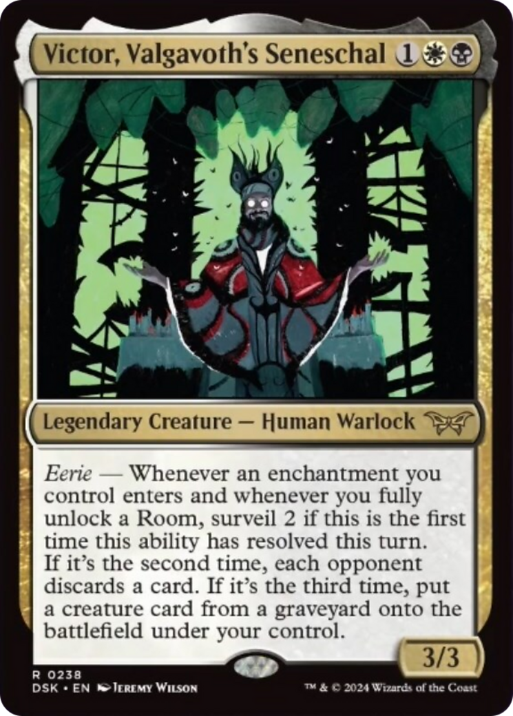 Victor, Valgavoth's Seneschal [Duskmourn: House of Horror] | Good Games Cannington
