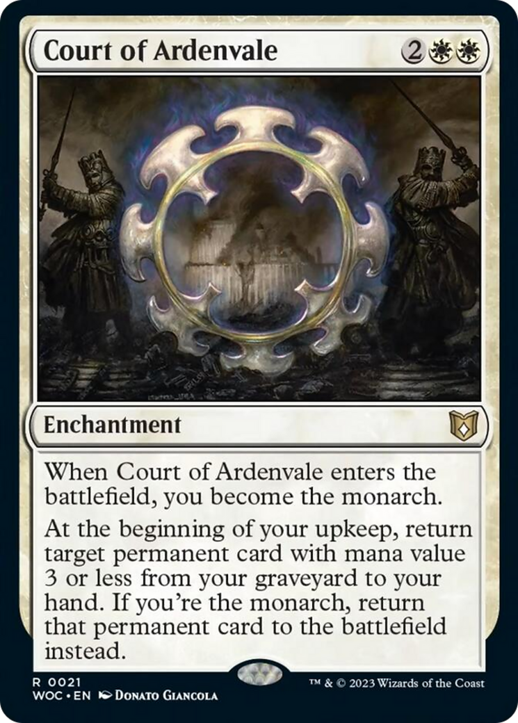 Court of Ardenvale [Wilds of Eldraine Commander] | Good Games Cannington
