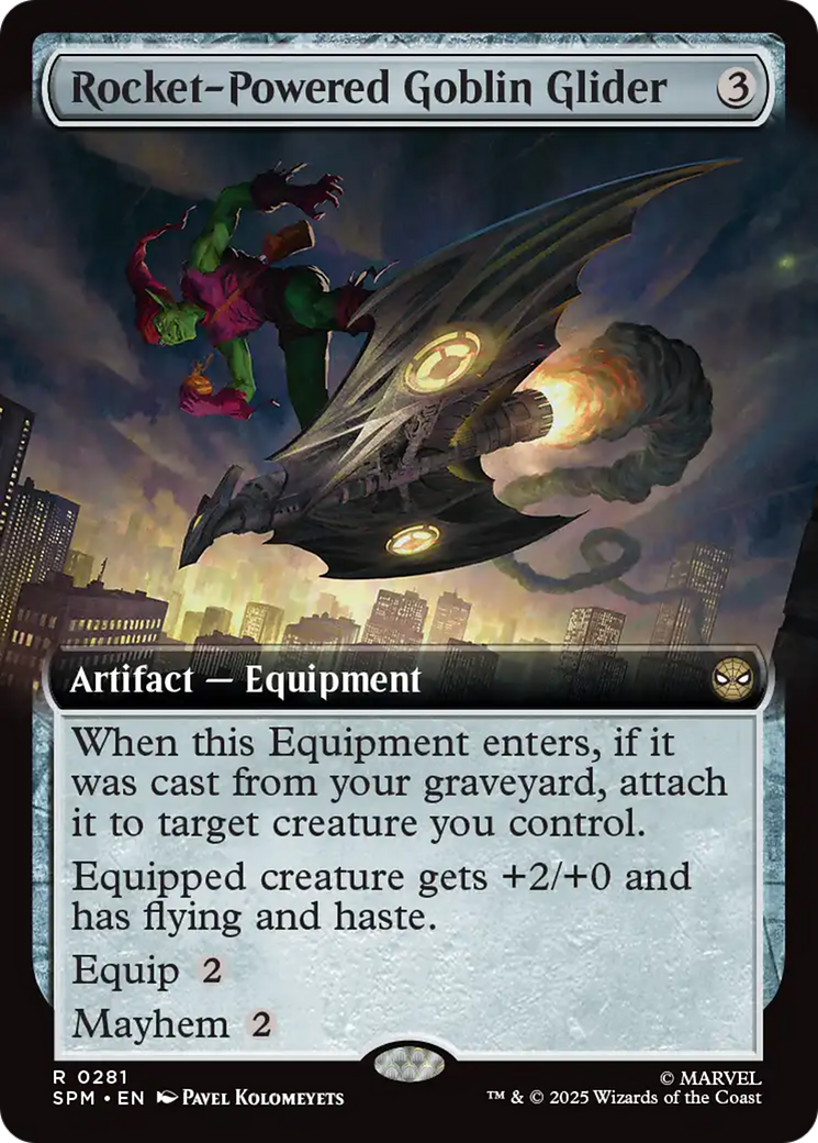 Rocket-Powered Goblin Glider (Extended Art) [Marvel's Spider-Man] | Good Games Cannington