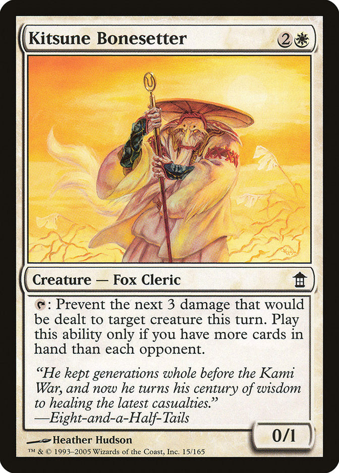 Kitsune Bonesetter [Saviors of Kamigawa] | Good Games Cannington