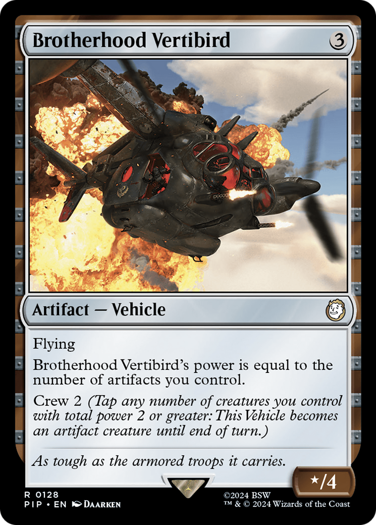 Brotherhood Vertibird [Fallout] | Good Games Cannington