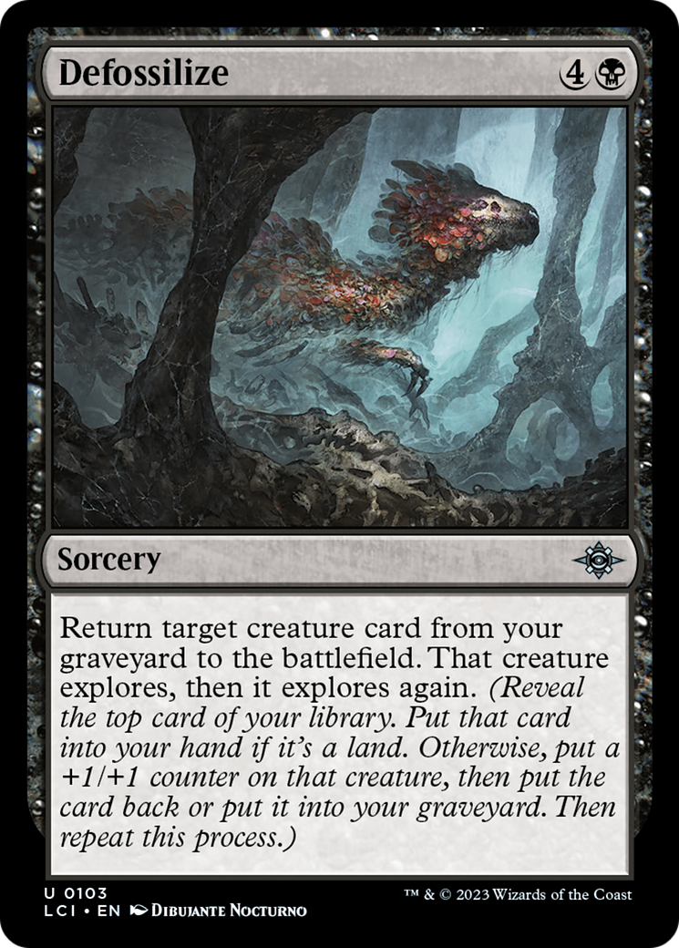 Defossilize [The Lost Caverns of Ixalan] | Good Games Cannington