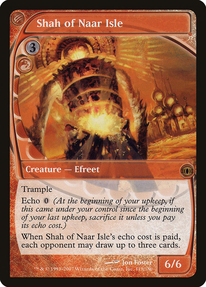Shah of Naar Isle 119/180 (Future Sight)  | Good Games Cannington