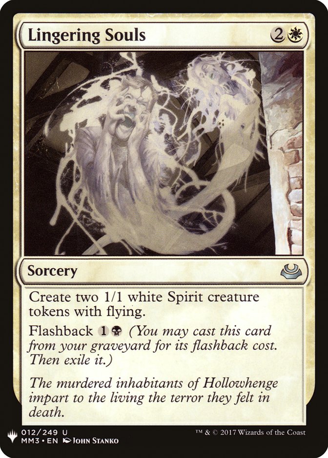 Lingering Souls [Mystery Booster] | Good Games Cannington