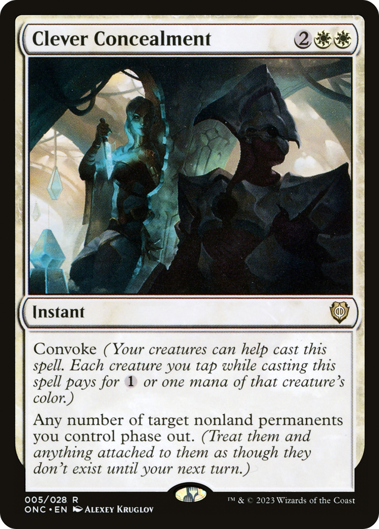 Clever Concealment [Phyrexia: All Will Be One Commander] | Good Games Cannington