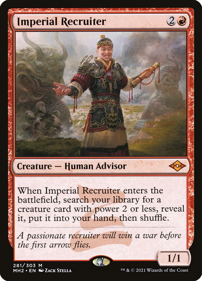 Imperial Recruiter 281 (Modern Horizons 2)  | Good Games Cannington