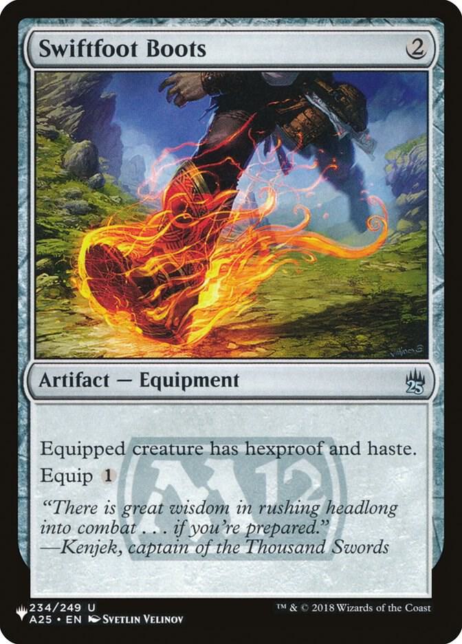Swiftfoot Boots A25 234/249 (The List Reprints)  | Good Games Cannington
