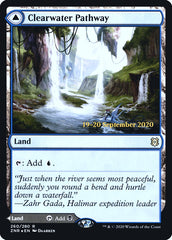 Clearwater Pathway // Murkwater Pathway [Zendikar Rising Prerelease Promos] | Good Games Cannington