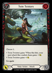 Twin Twisters (Red) [EVR047] (Everfest)  1st Edition Rainbow Foil | Good Games Cannington