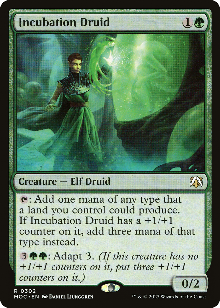 Incubation Druid [March of the Machine Commander] | Good Games Cannington