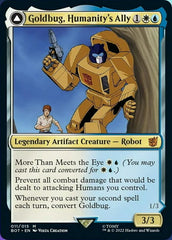 Goldbug, Humanity's Ally // Goldbug, Scrappy Scout [Transformers] | Good Games Cannington