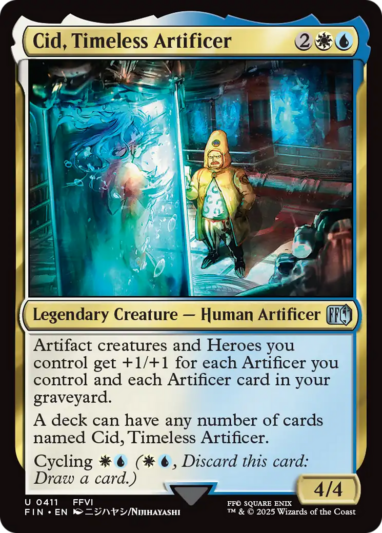 Cid, Timeless Artificer (0411) [FINAL FANTASY] | Good Games Cannington