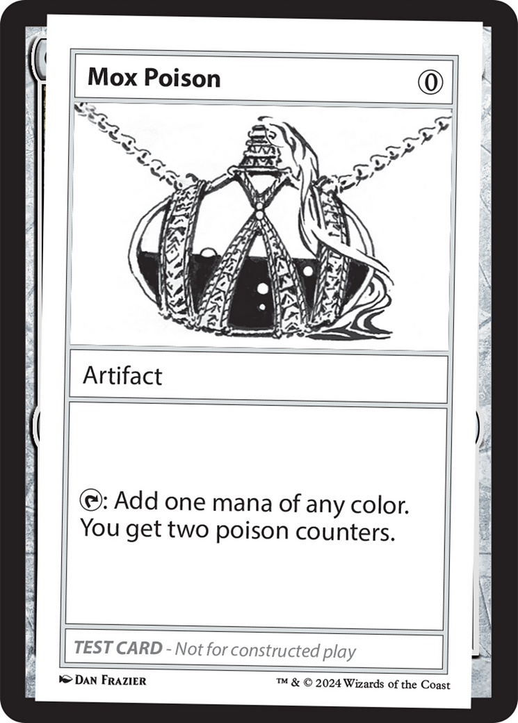 Mox Poison [Mystery Booster 2 Playtest Cards] | Good Games Cannington