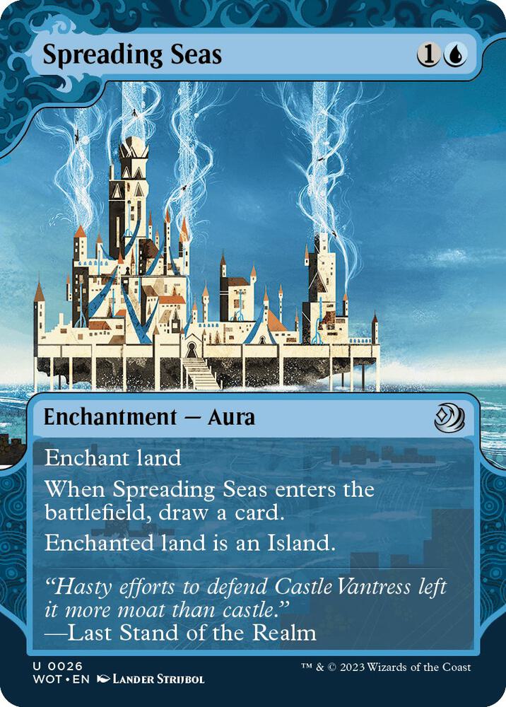 Spreading Seas 26 (Wilds of Eldraine: Enchanting Tales)  | Good Games Cannington