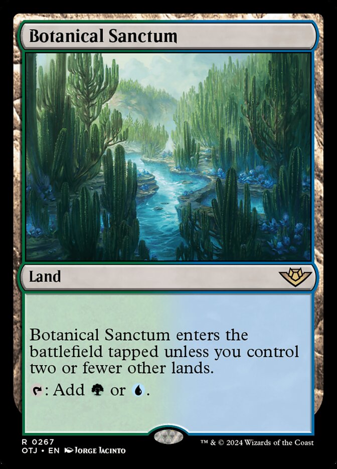Botanical Sanctum 267 (Outlaws of Thunder Junction)  | Good Games Cannington