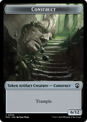 Construct // Myr Double-Sided Token [Modern Horizons 3 Commander Tokens] | Good Games Cannington
