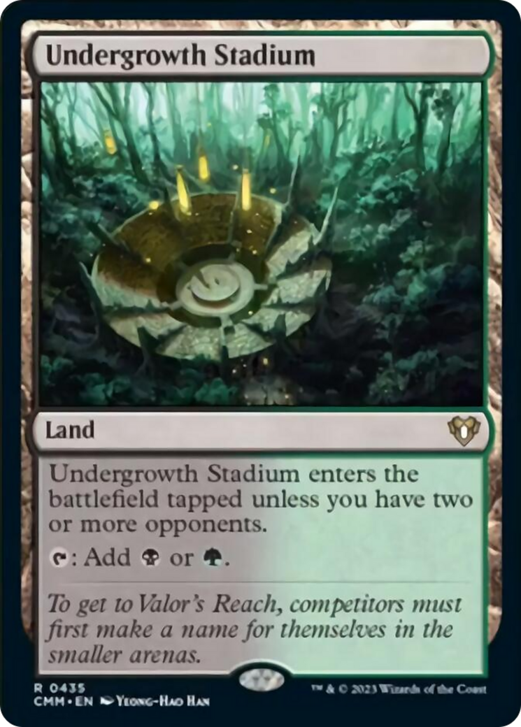 Undergrowth Stadium [Commander Masters] | Good Games Cannington