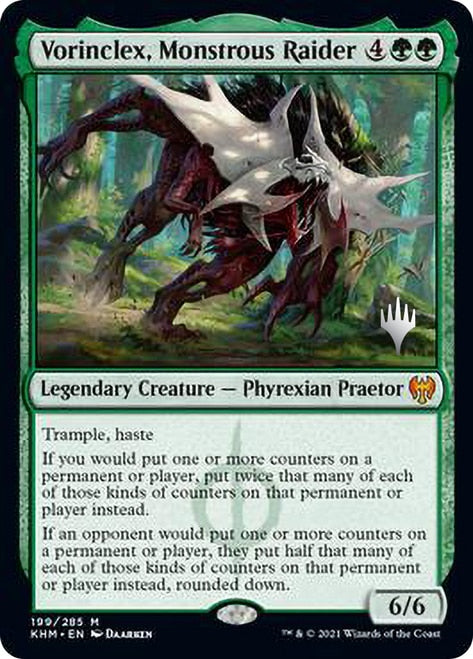 Vorinclex, Monstrous Raider (Promo Pack) [Kaldheim Promos] | Good Games Cannington