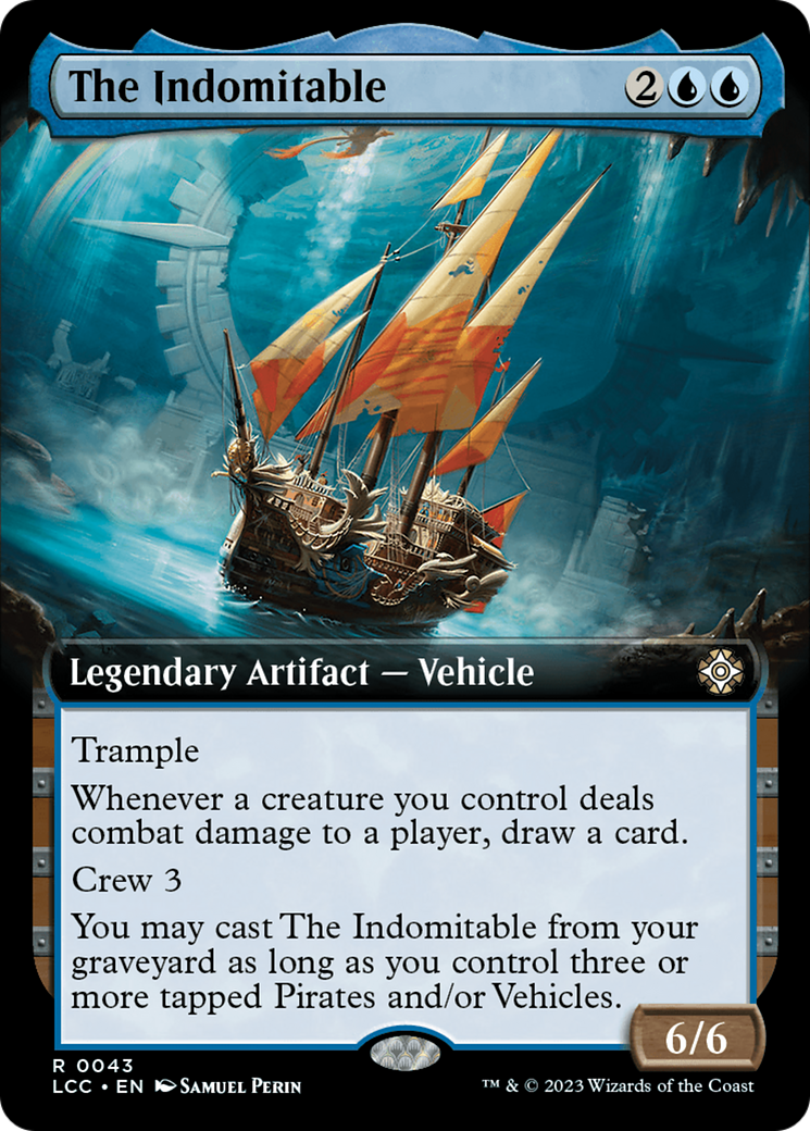The Indomitable (Extended Art) [The Lost Caverns of Ixalan Commander] | Good Games Cannington